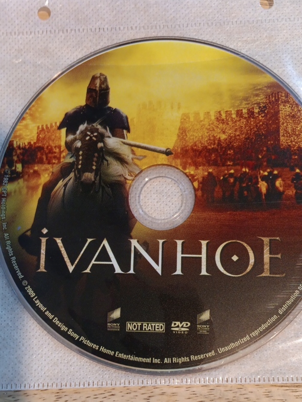 Ivanhoe DVD *NO CASE*